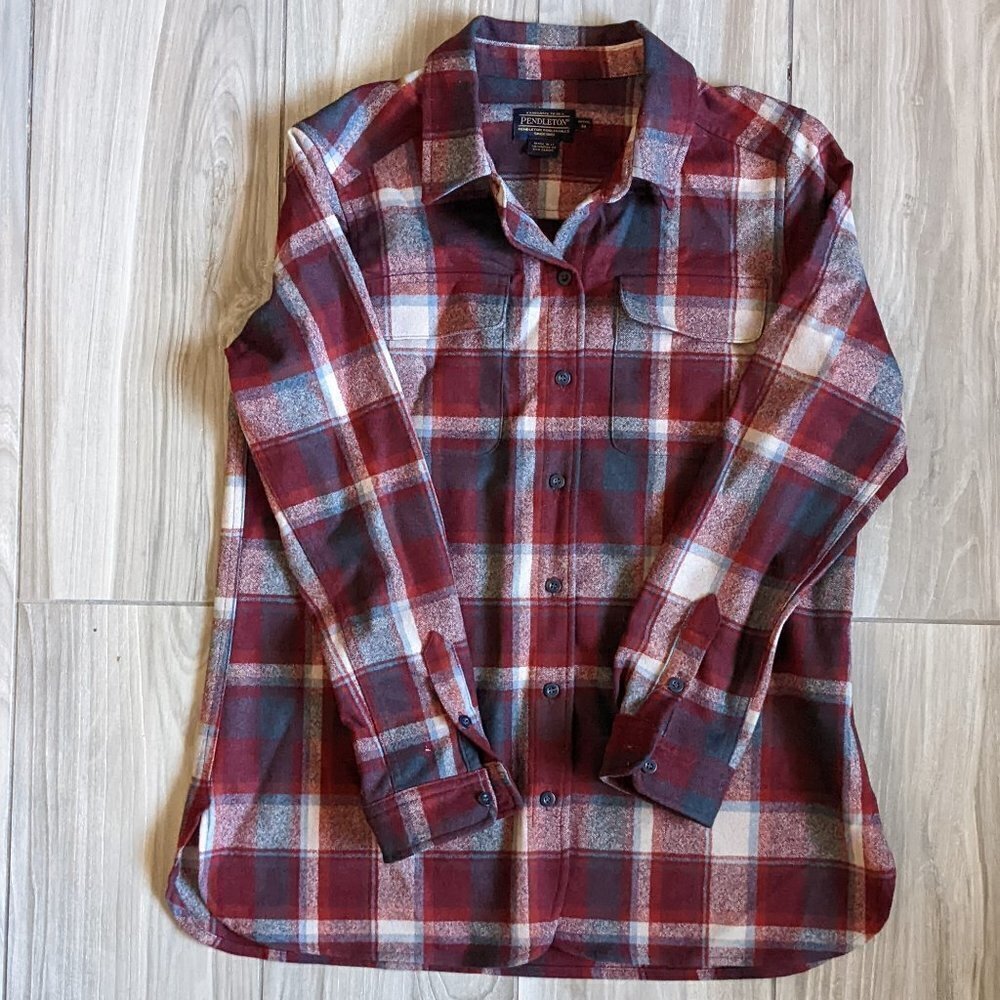 Pendleton Wool Red Flannel